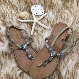 OLD NAVY Rhinestone ladies sandal